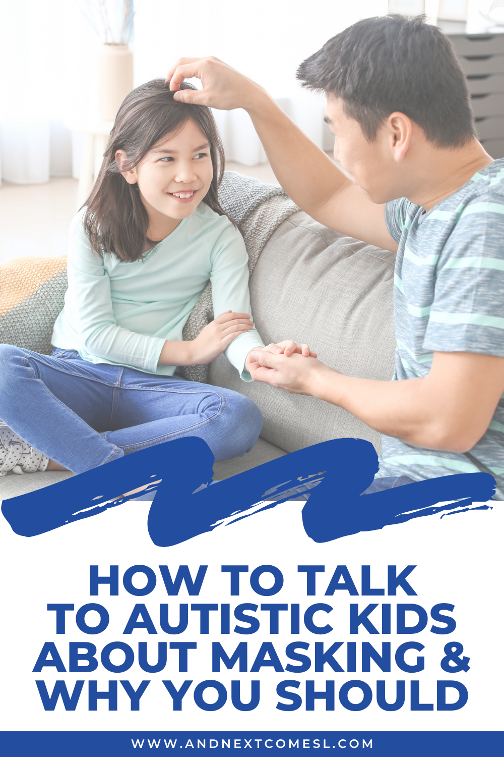 Tips for how to talk to autistic kids about masking and the reasons why you should