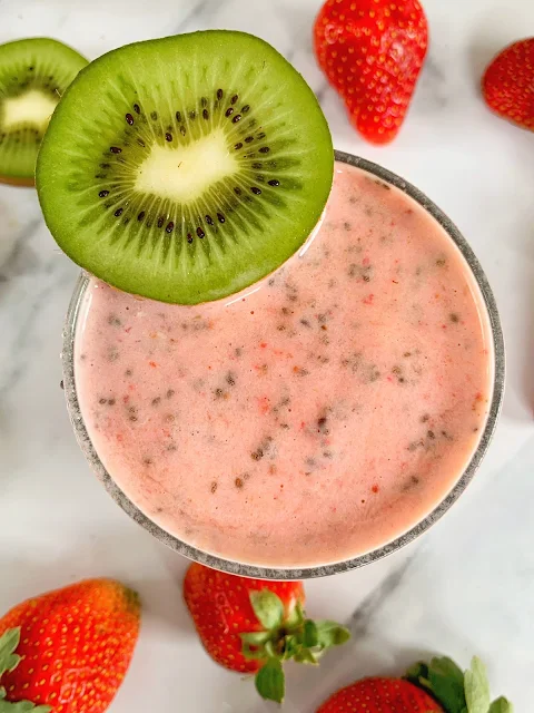 strawberry kiwi smoothie