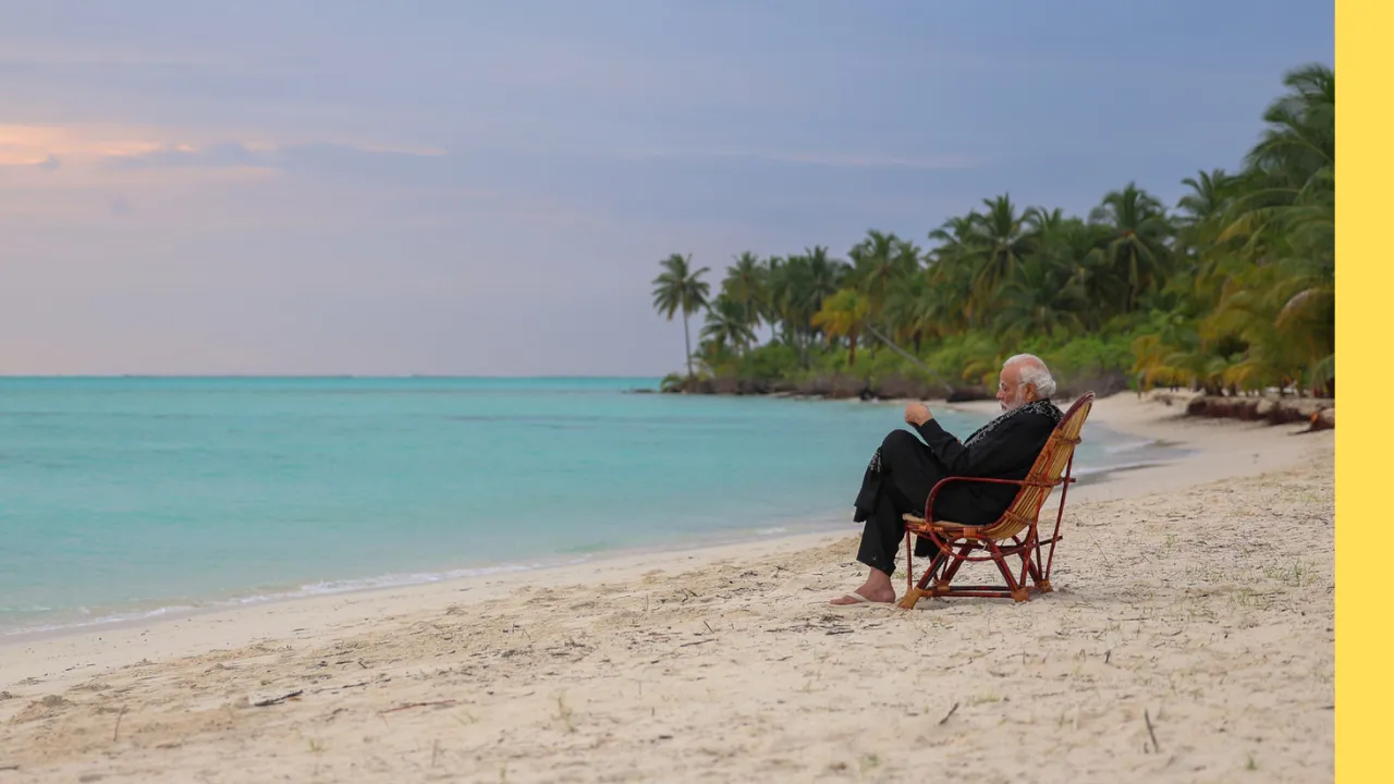 Modi In Lakshadweep