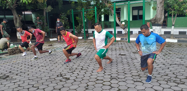 Persiapan UKP Anggota Kodim 0727 Karanganyar Laksanakan Binsik