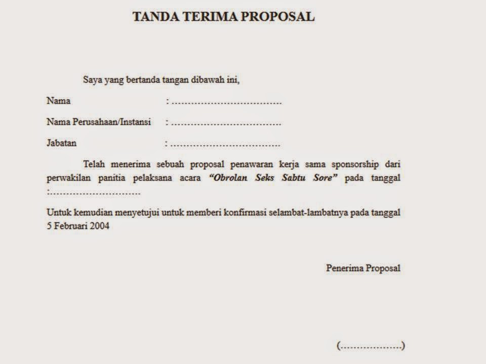 proposal