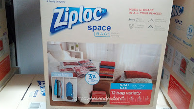 Ziploc Space Bag – Pack, zip, vacuum seal and store