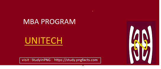 MBA Program at PNG University of Technology