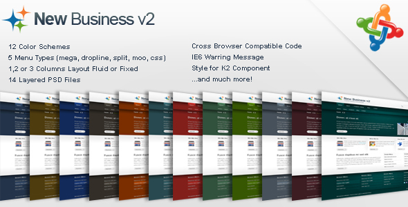 New Business v2 - Business Joomla Template - Business Corporate