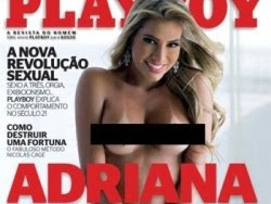 Capa Playboy  - Setembro 2011 - Adriana BBB11