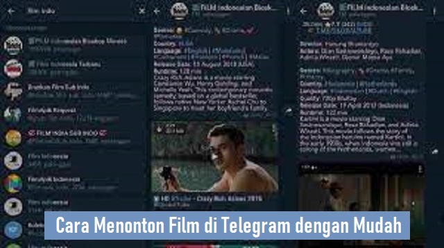 Cara Menonton Film di Telegram