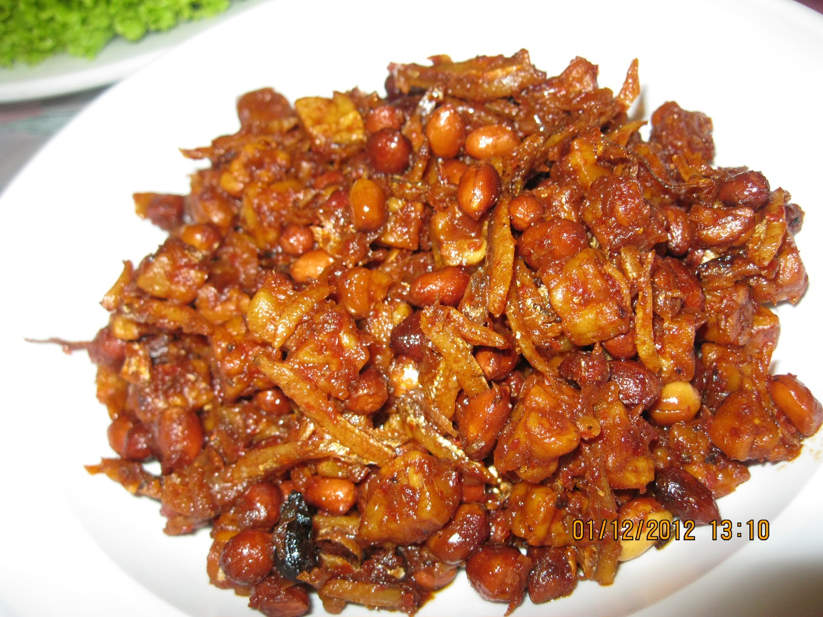 RESEPI CIKGU ANI: SAMBAL IKAN BILIS KERING