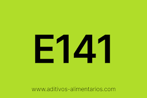 Aditivo Alimentario - E141 - Complejos Cúpricos de Clorofilas y Clorofilinas