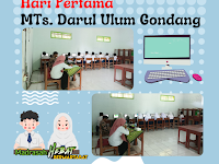 MTs. Darul Ulum Gondang Melaksanakan ANBK 2022 Secara Mandiri (Semi Daring)