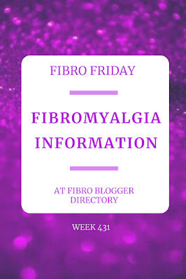 Fibro Friday fibromyalgia linky party