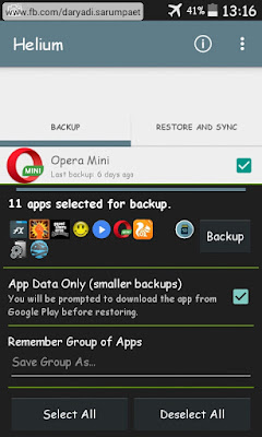 helium app backup data