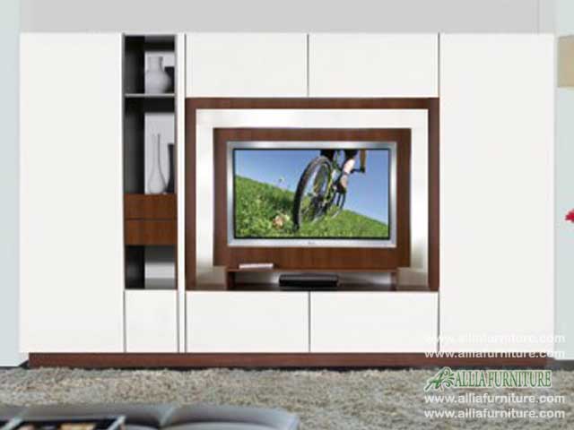  Lemari  pakaian tv  lcd  minimalis  west Allia Furniture