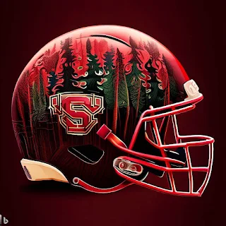 Stanford Cardinal Concept Football Helmets