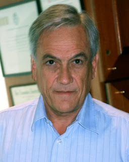 Rostro de Sebastián Piñera 