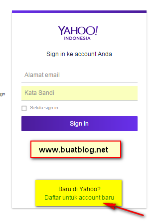 cara mudah membuat email yahoo