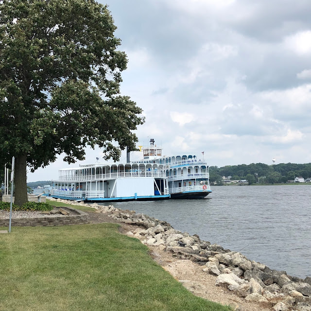 Riverboat Twilight awaits her next adventure on the Mississippi!