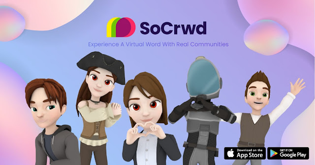 SoCrwd virtual crowd & spaces app