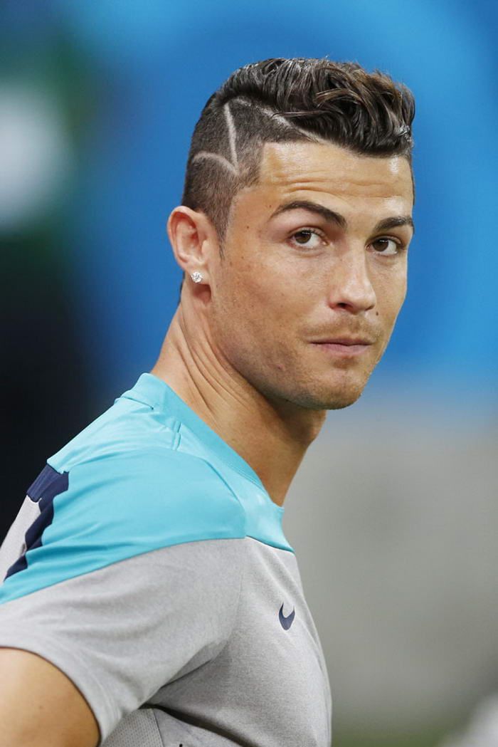 Gaya dan model Rambut  Pria Ala Cristian Ronaldo 