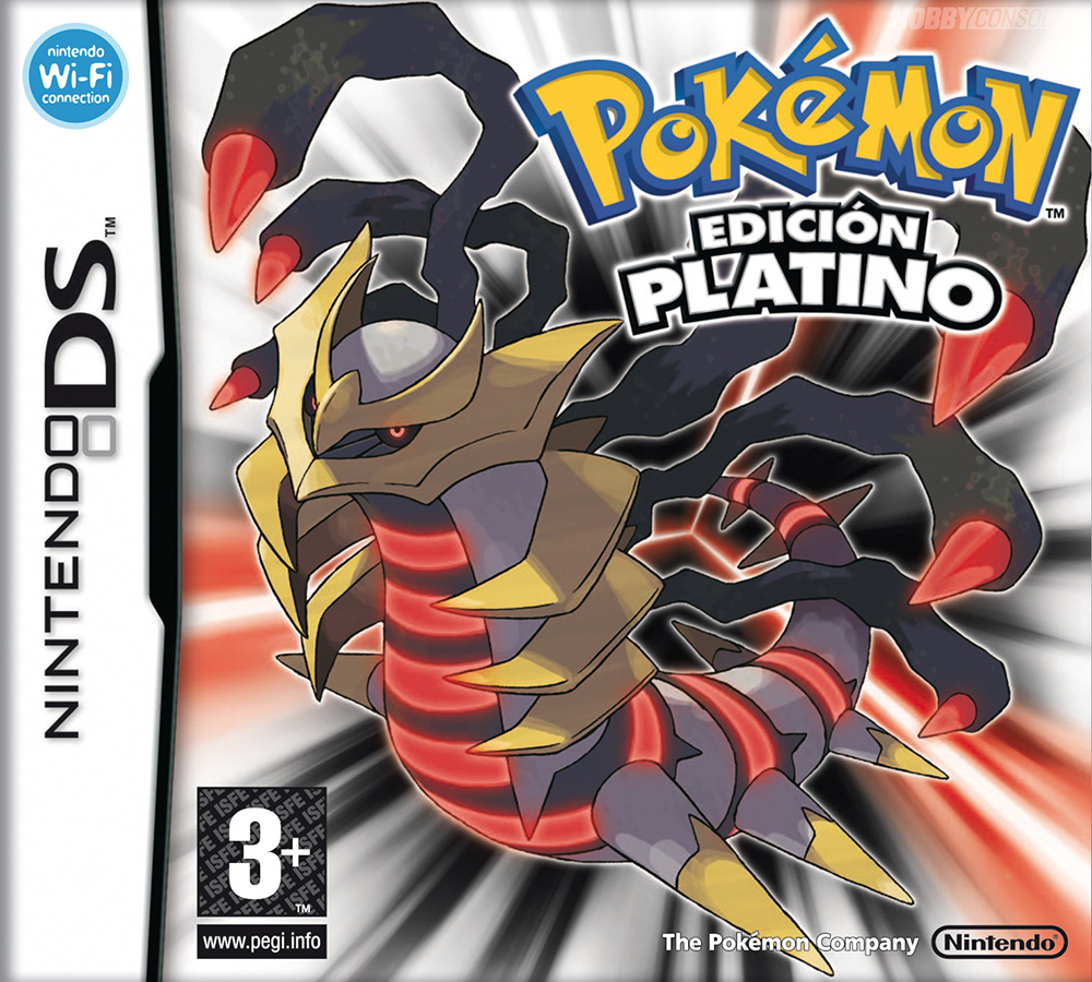 Pokémon Edición Platino - Cover Art