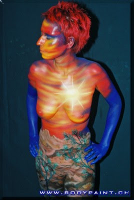 bodypainting,  art design