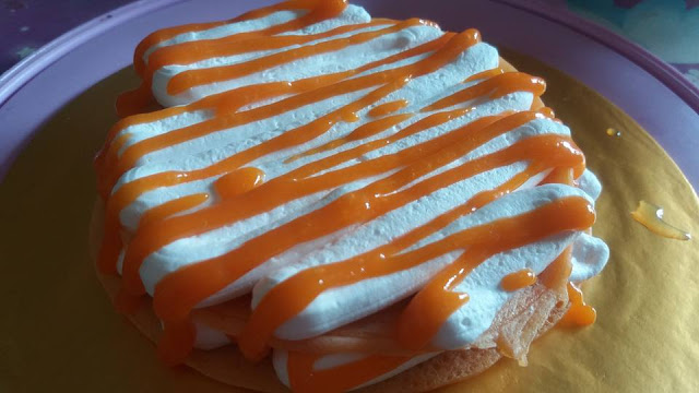 resepi,Resepi Manggo Crepe Cakes,resepi senang,resepi simple