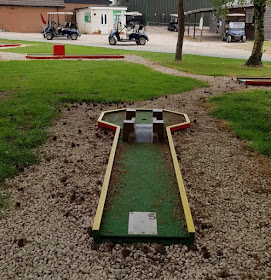 Crazy Golf at Malkins Bank Golf Club in Sandbach