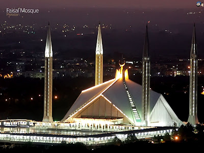 Faisal Mosque Islamabad Wallpapers