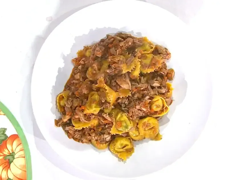 Tortelli di crescenza ed erbette