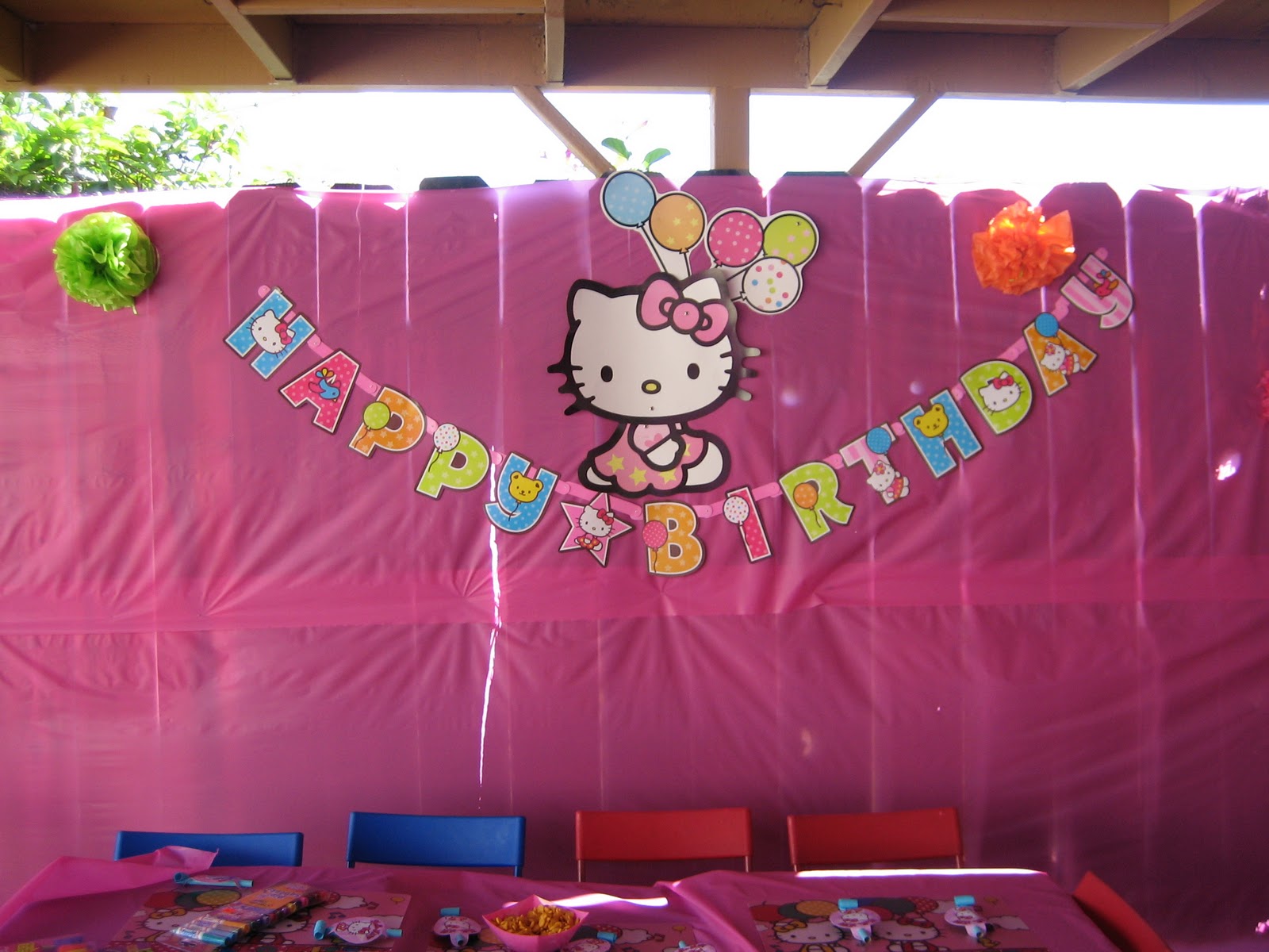 Hello Kitty Simple Birthday Party Ideas