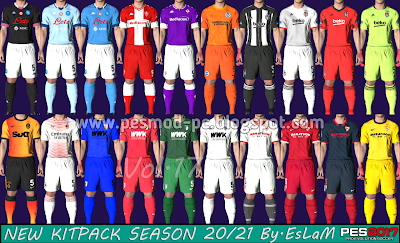 Update kit pack pes 2017 season 2020/2021