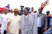 Tinubu Arrive Calabar For Town Hall Meeting