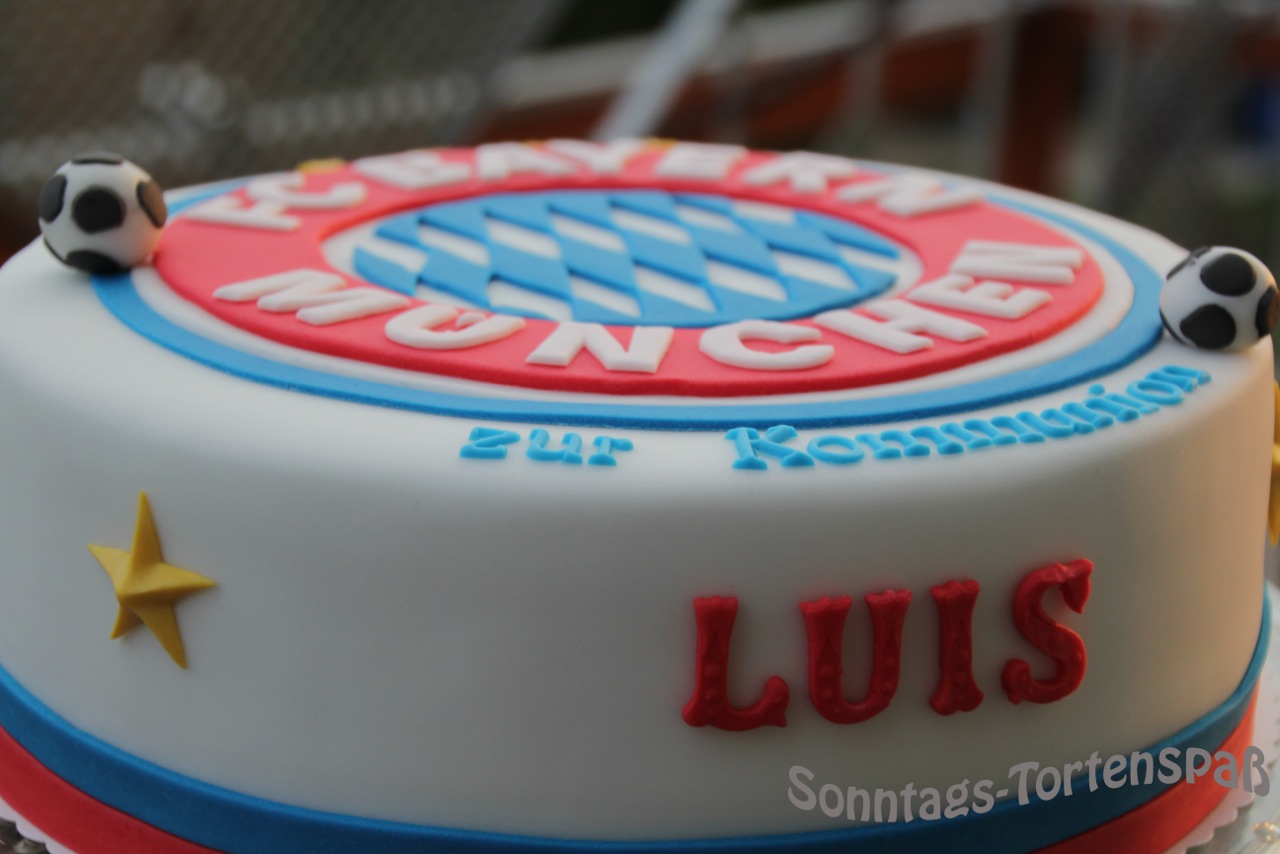 Immer wieder Sonntags: Bayern München Torte