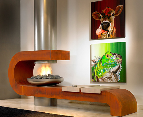 Modern Fireplace Design Ideas