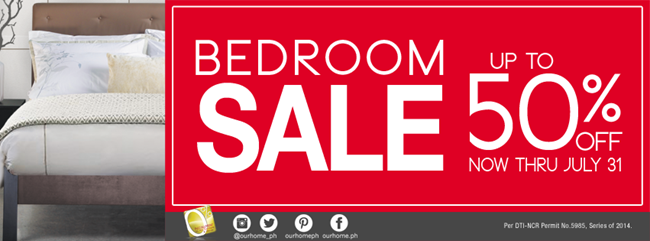 Our Home Bedroom Sale