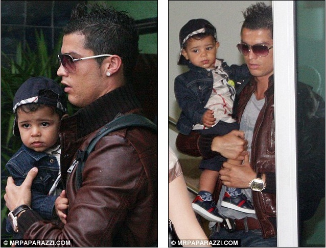 how old is cristiano ronaldo son. Cute: The 10-month-old baby