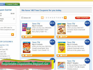 Free Printable Grocery Coupons