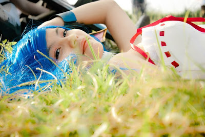 Cosplayer Elie Ai as Pran from the Online Game Aika Online