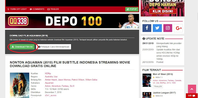 Cara Download Film Terbaru Dan Gratis Lk21 Di Laptop dan Android 2019