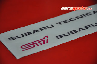 Subaru Tecnica International - STI Door Sticker OEM / decal / vinyl