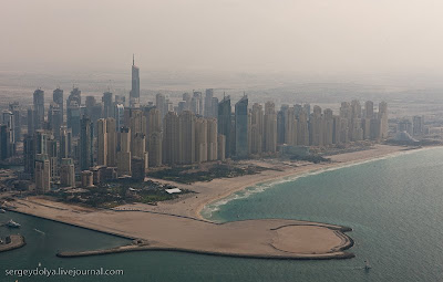 dubai aerial photos