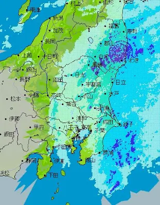 東京電力雨雲レーダー