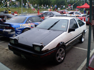 AE86 Trueno drift car