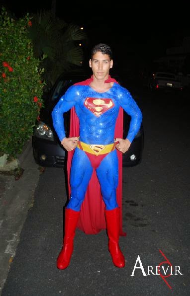 Superman BodyPaint by AndresArevir on DeviantArt