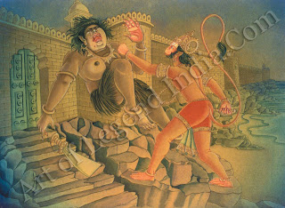 Hanumana Come Lanka