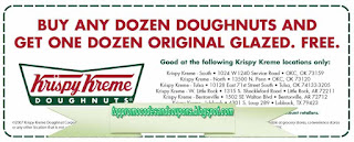 Free Printable Krispy Kreme Coupons