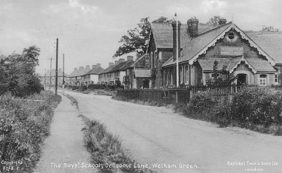 Welham Green Boys School in the 1930s