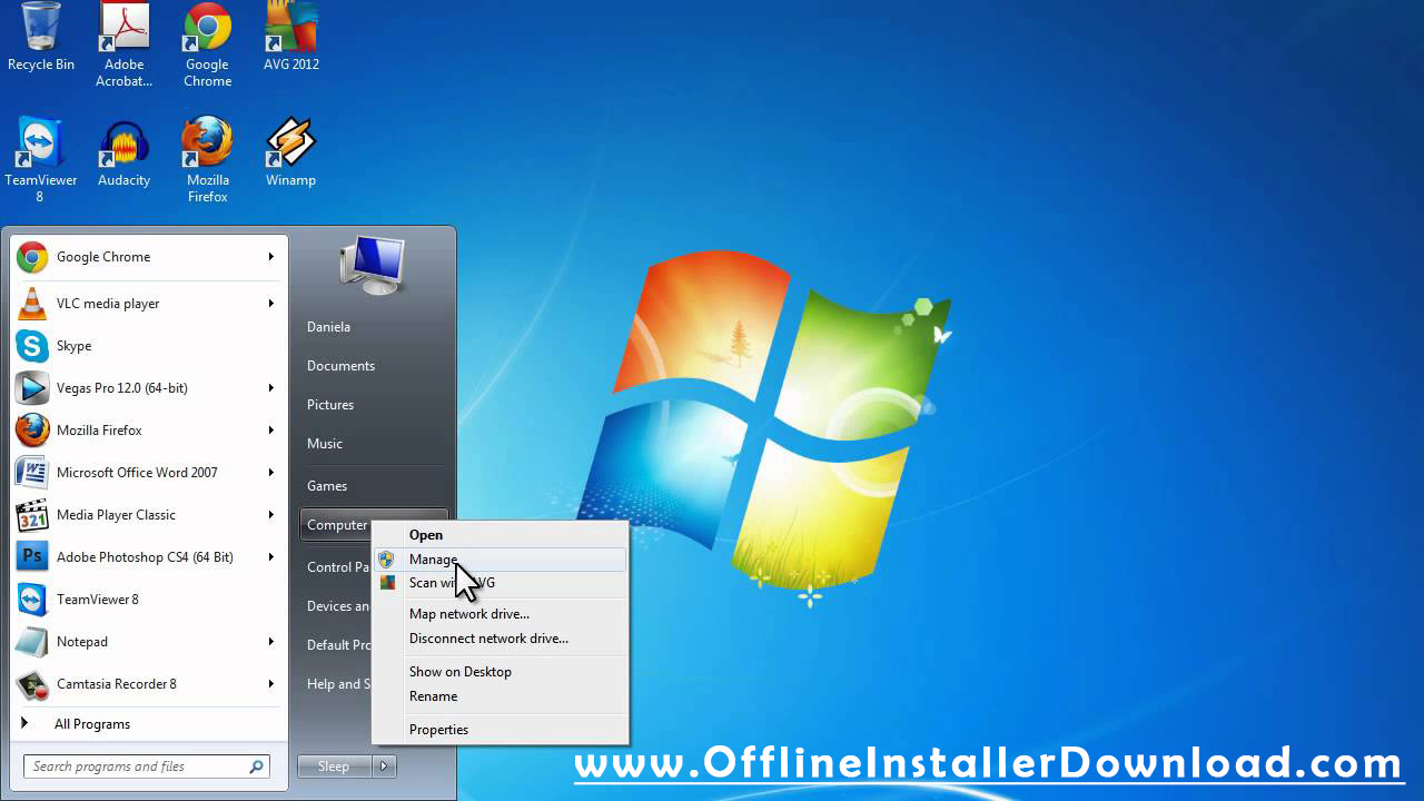 Windows 7 ISO Free download 32 Bit /64 Bit Bootable Os