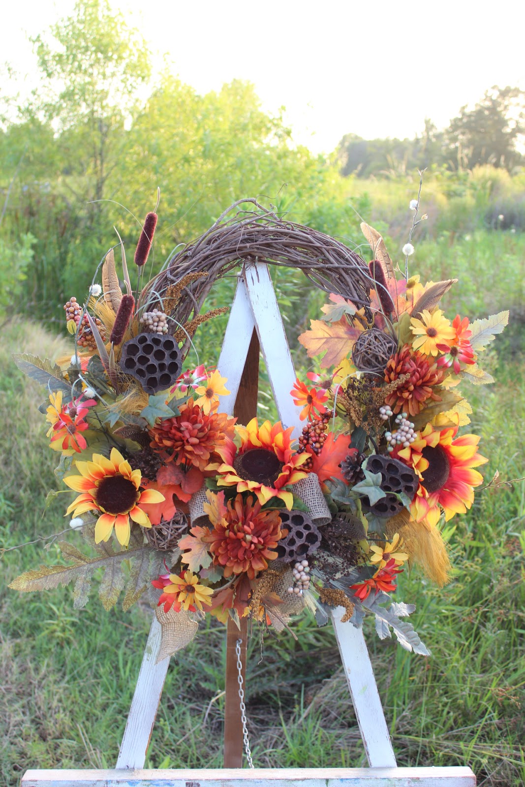 fall%2Bgrapevine%2Bwreath%2Bwith%2Bsunflowers