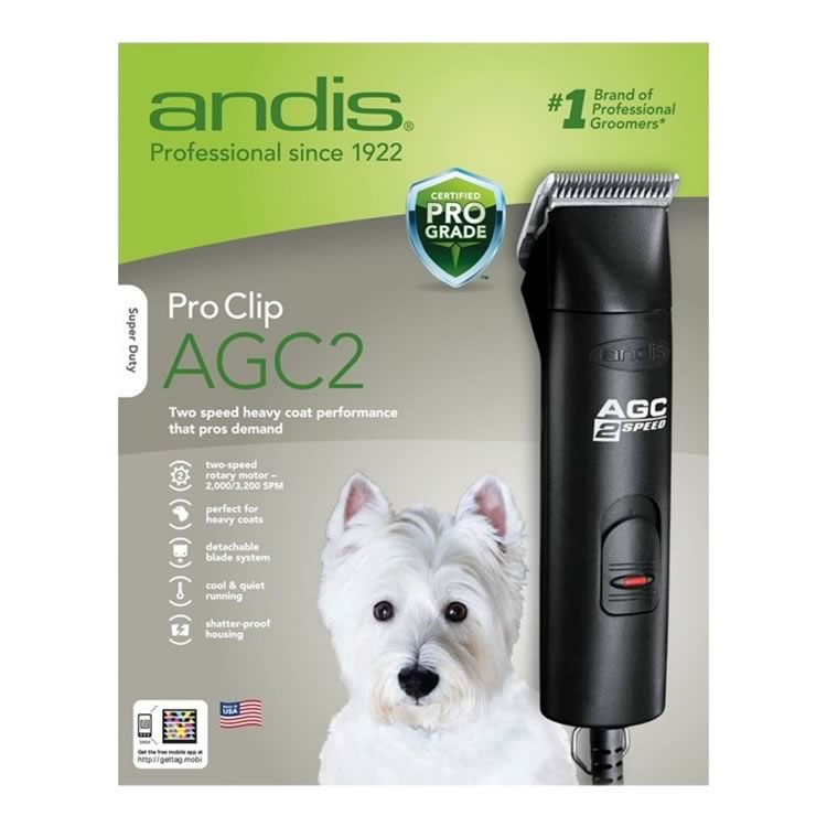 Tông đơ cắt lông chó chuyên dụng Andis ProClip AGC2: