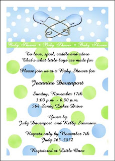 baby shower invitations